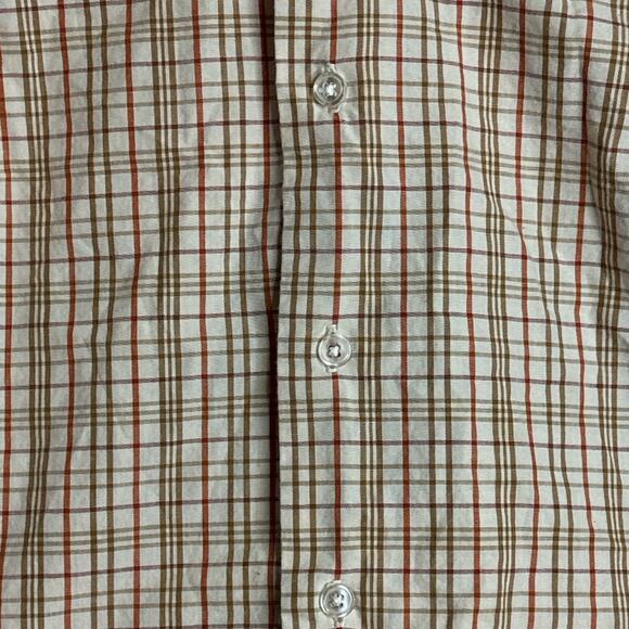 Lttle Bitty Button Down Shirt Baby Boys 24 Months Brown Plaid Long Sleeve - Picture 2 of 4